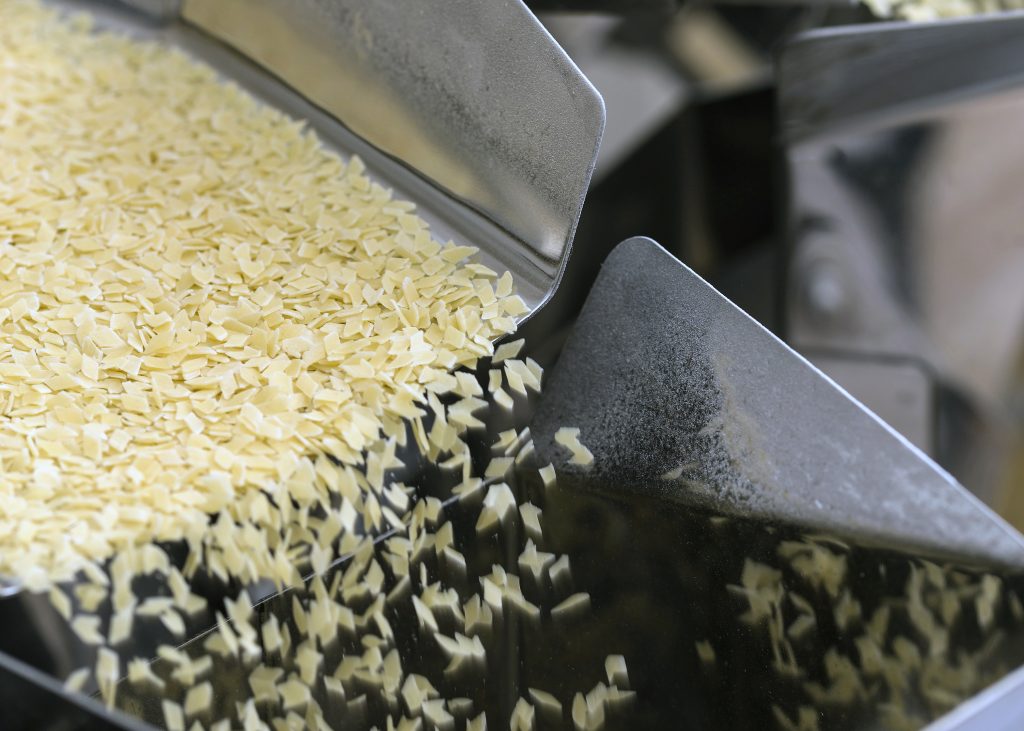 Automated food factory make fresh pasta