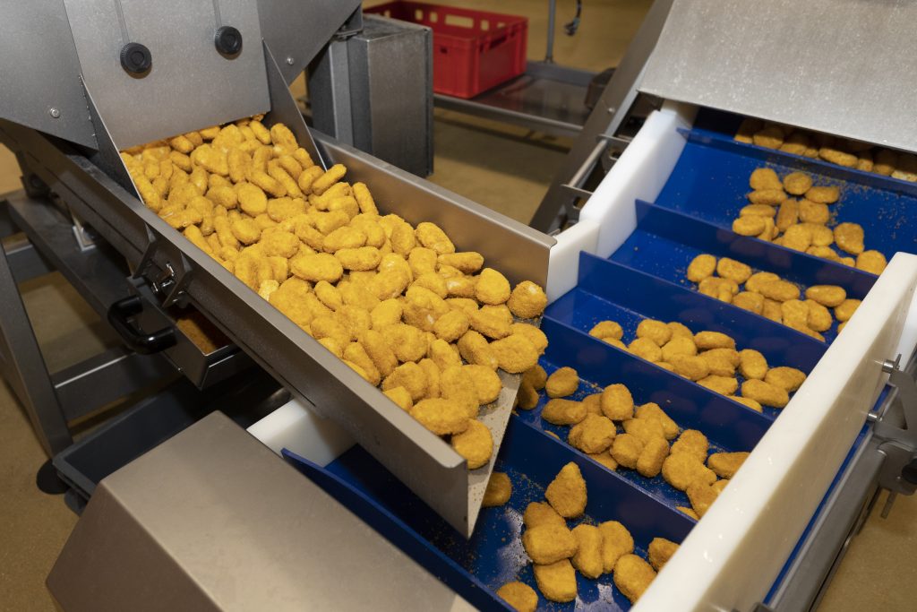 Chicken nuggets production line